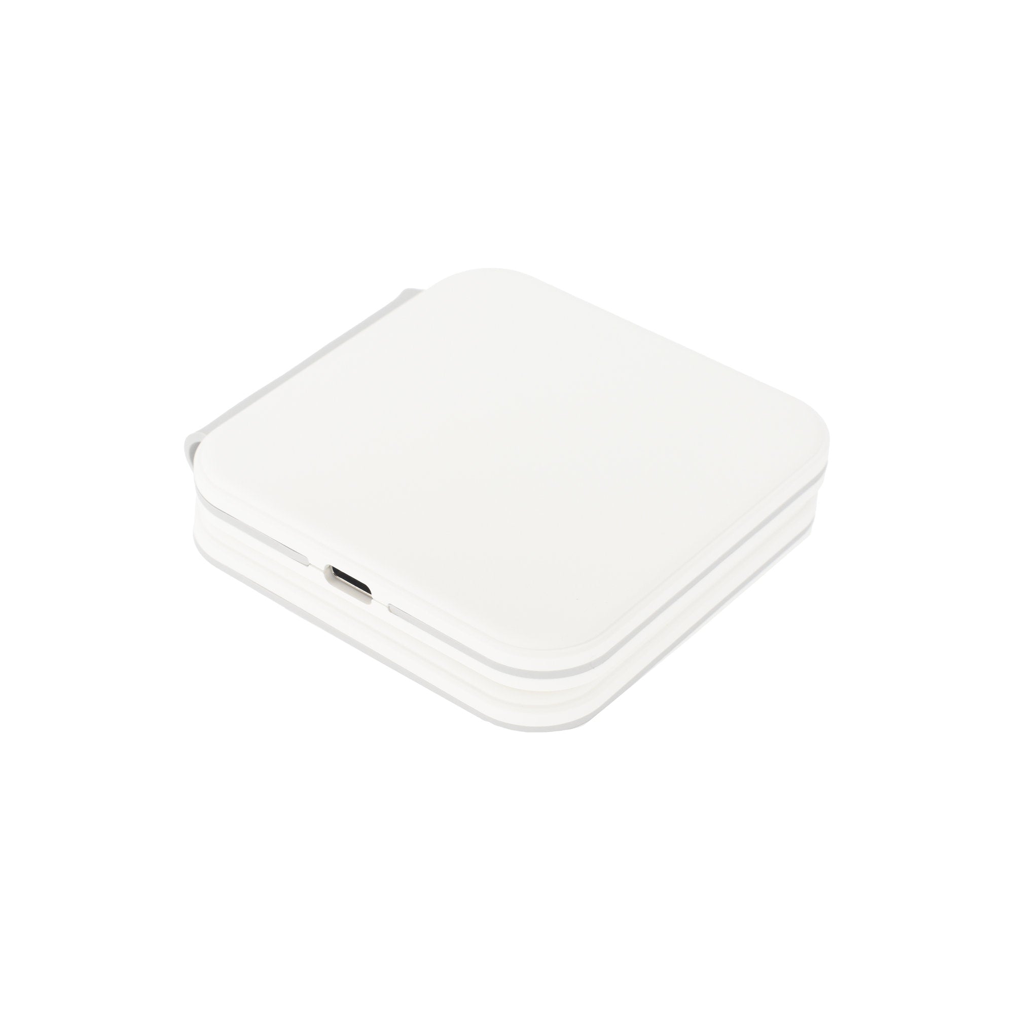 Dviced 2-in-1 foldable magnetic wireless charger - White