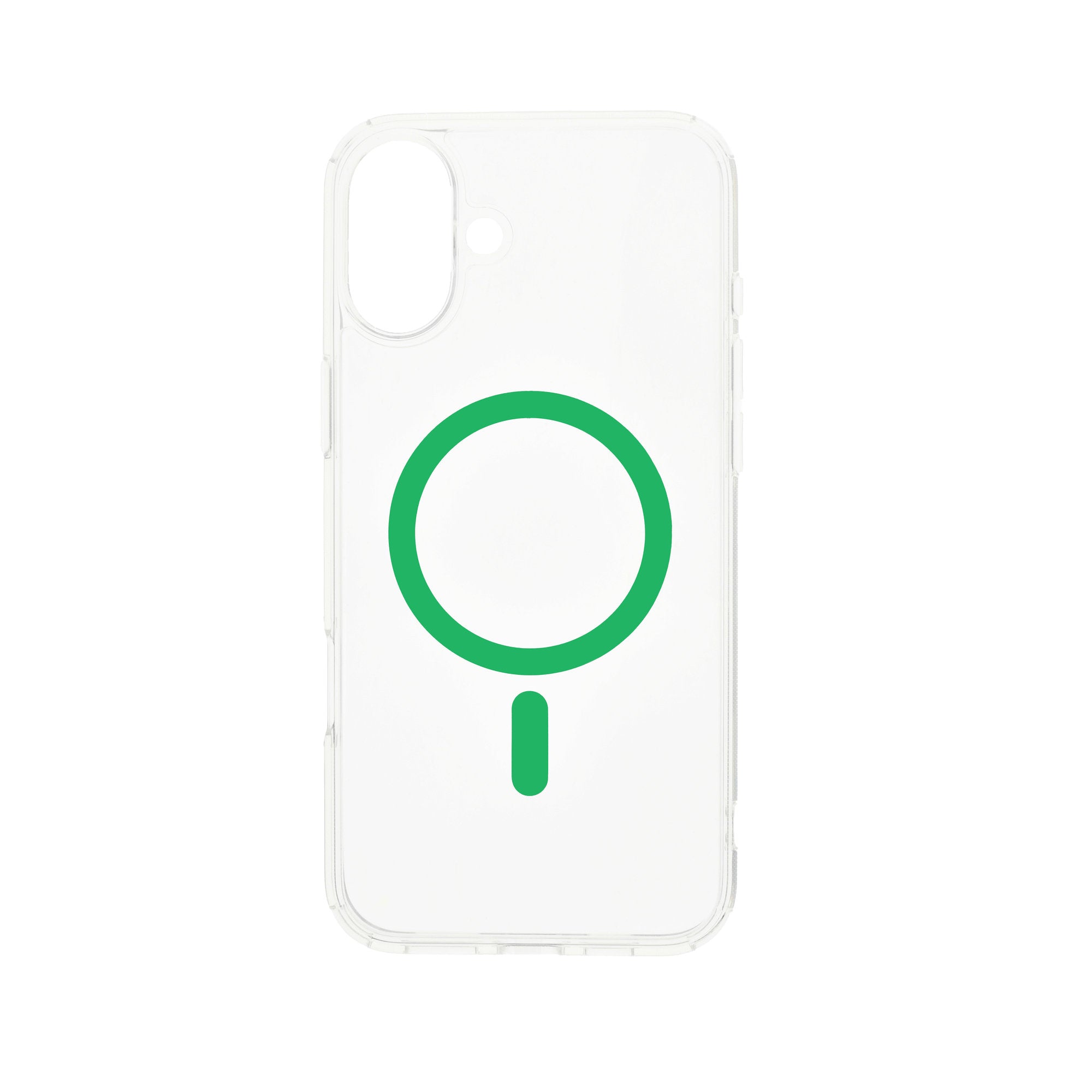 Dviced Magsafe iPhone 16 clear case - Green