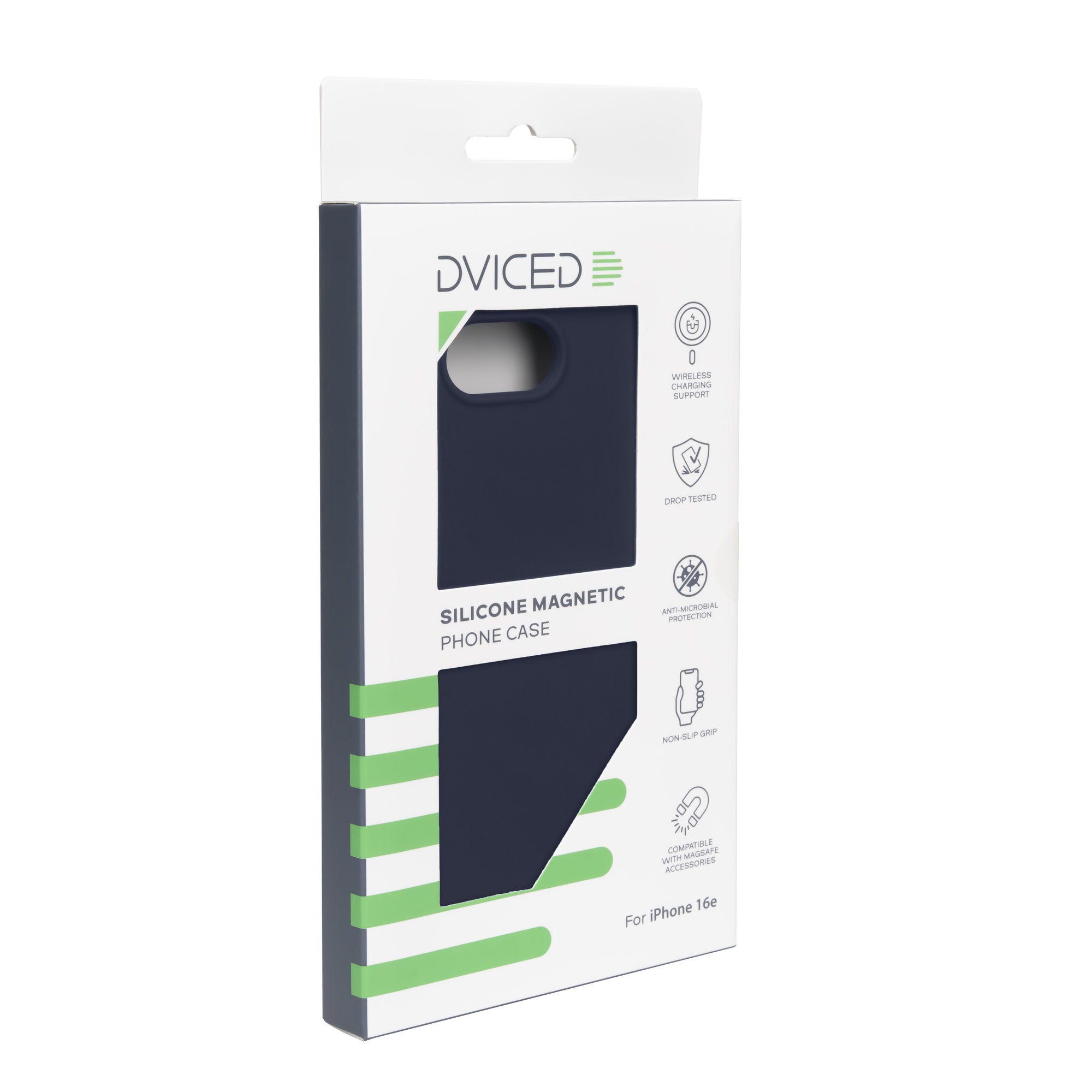 Dviced Silicone Magnetic iPhone 17/16e case - Blue