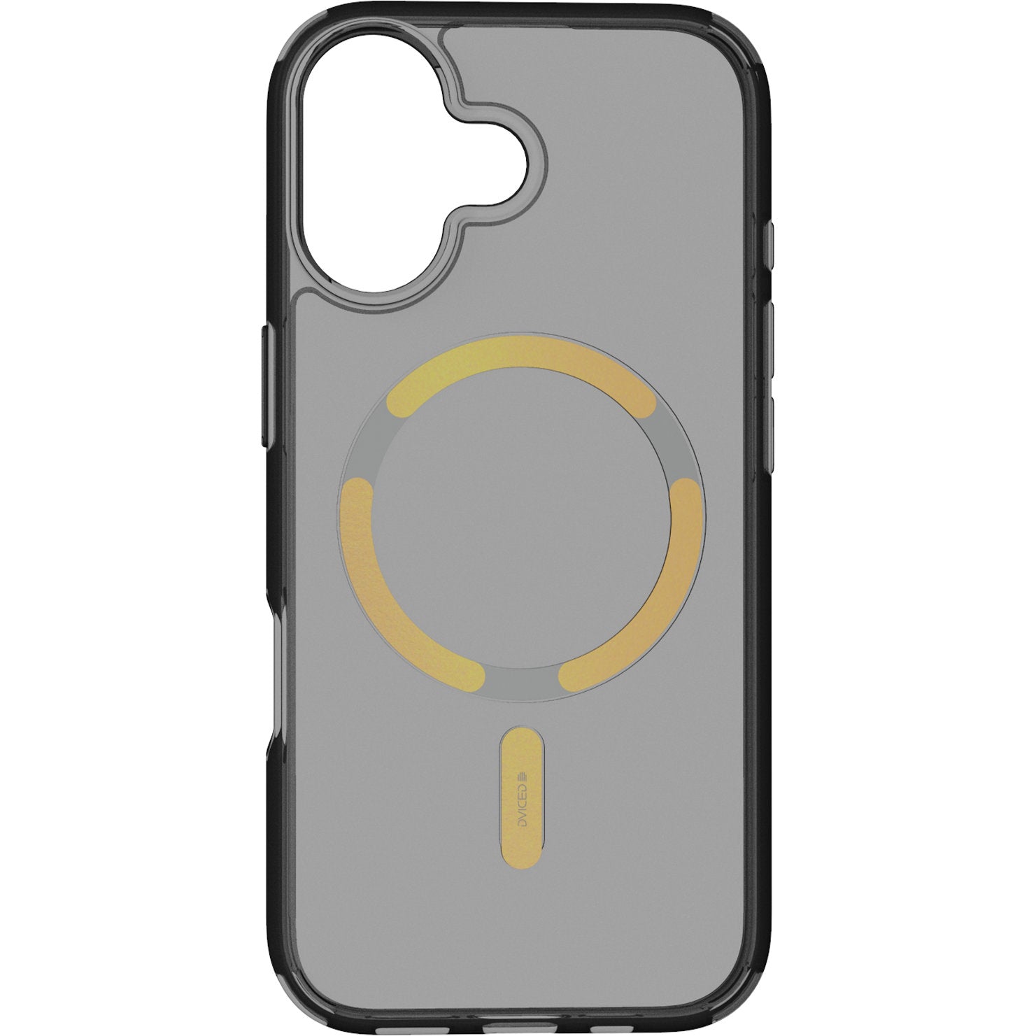 Dviced MagSafe iPhone 17 smoke case - Gold