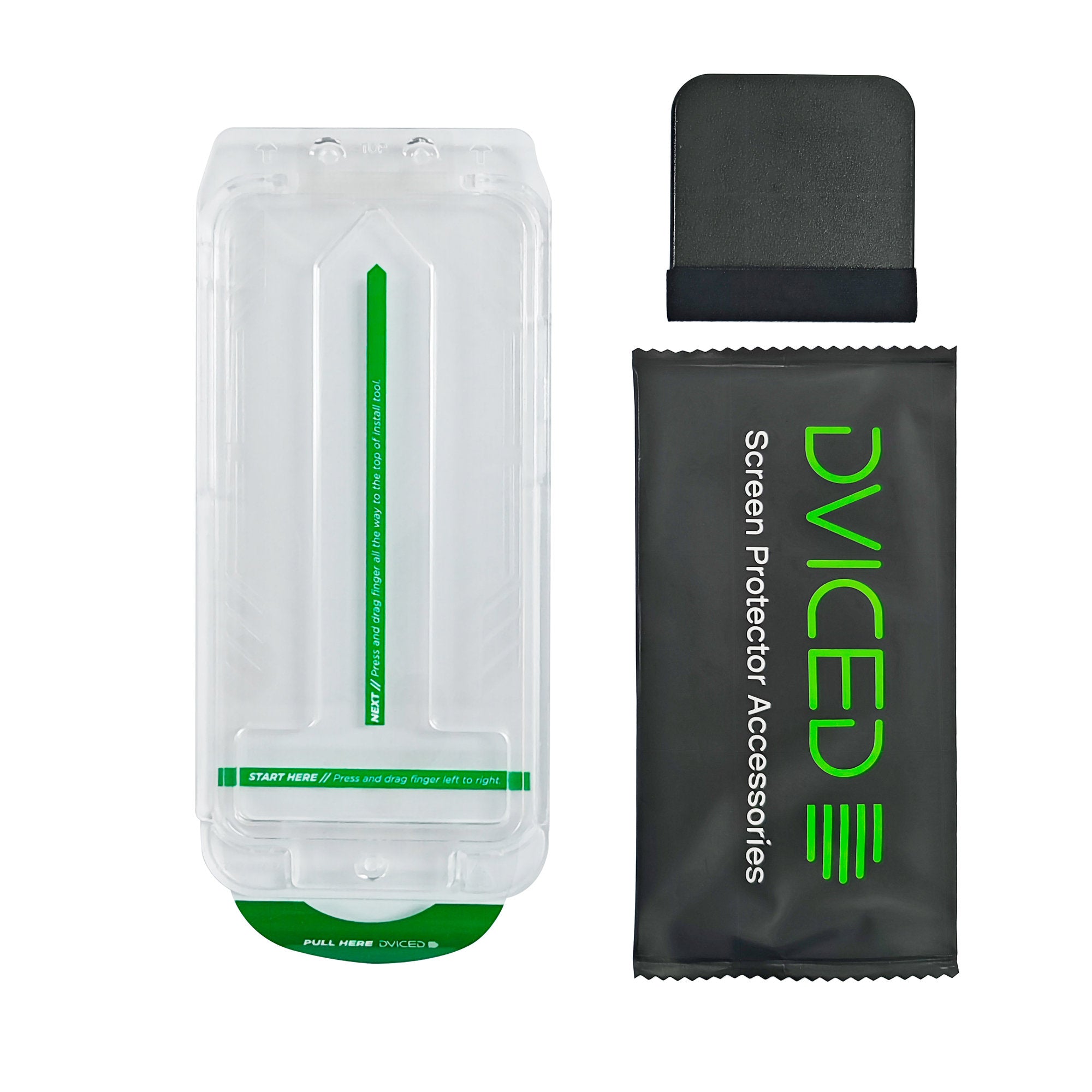 Dviced Tempered glass screen protector for iPhone 17/16e with dust-free applicator