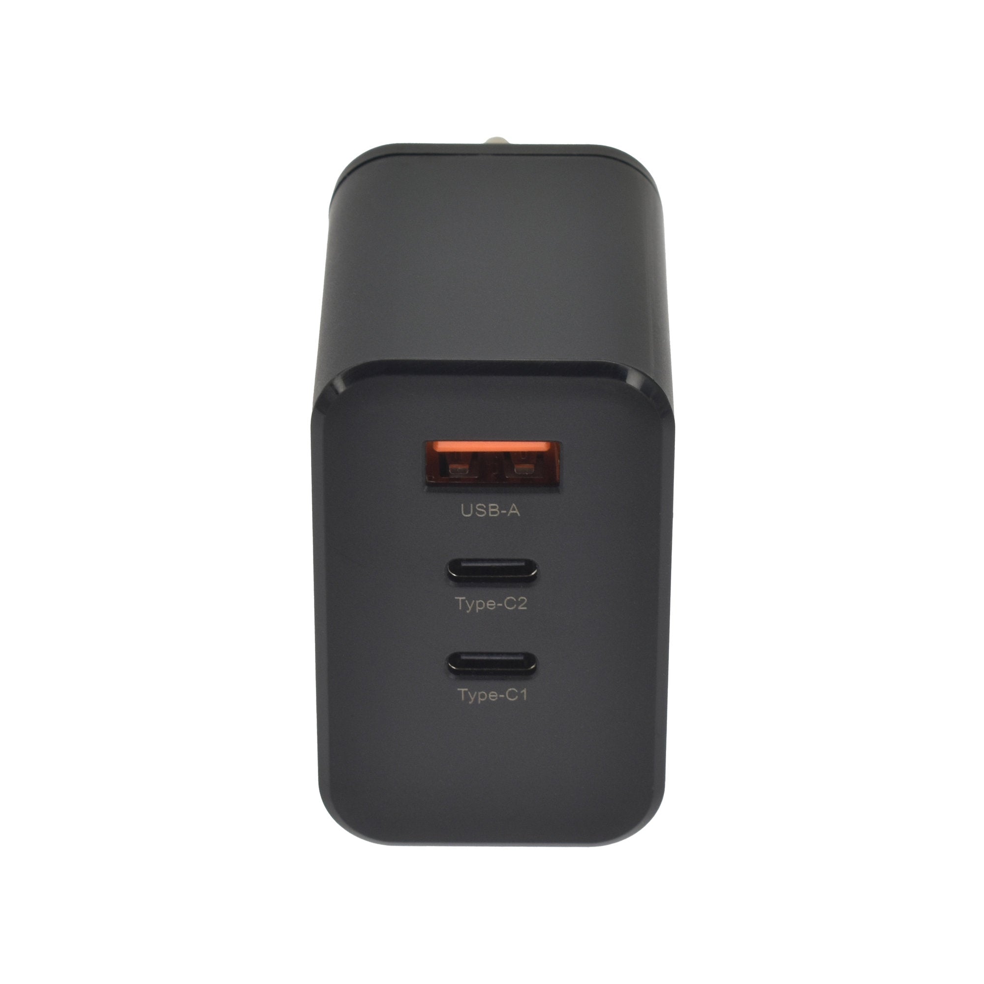 Dviced Wall charger 65W GaN 1 USB-A, 2 USB-C EU - Black