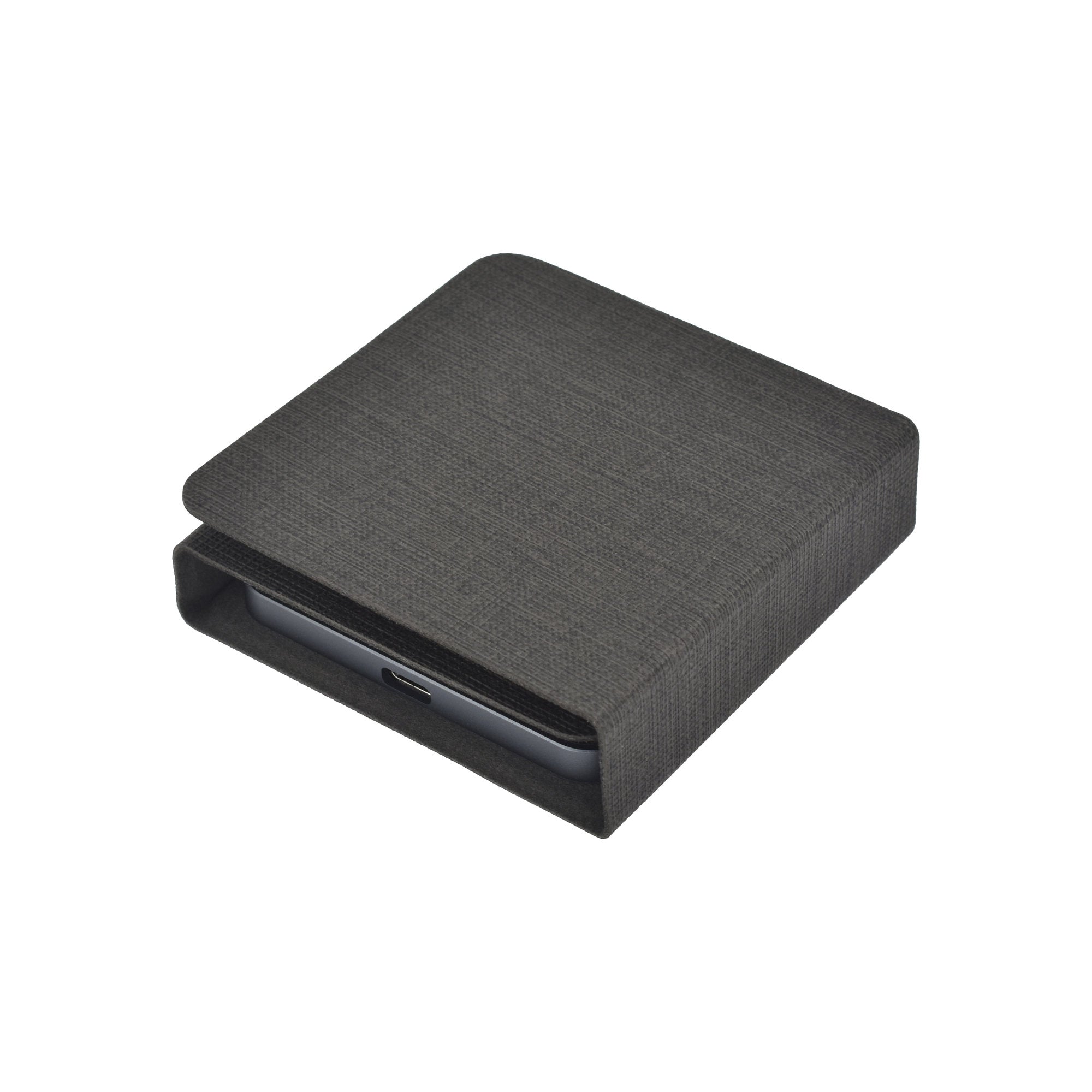 Dviced 3-in-1 foldable magnetic wireless charger - Black/Copper