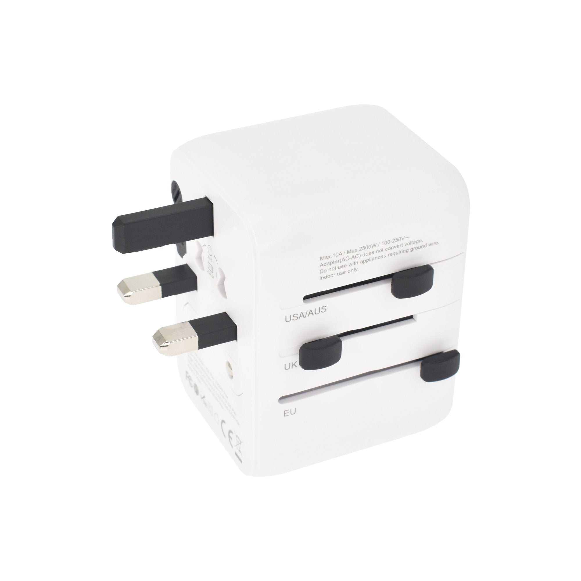 Dviced Universal travel adapter 28W - White