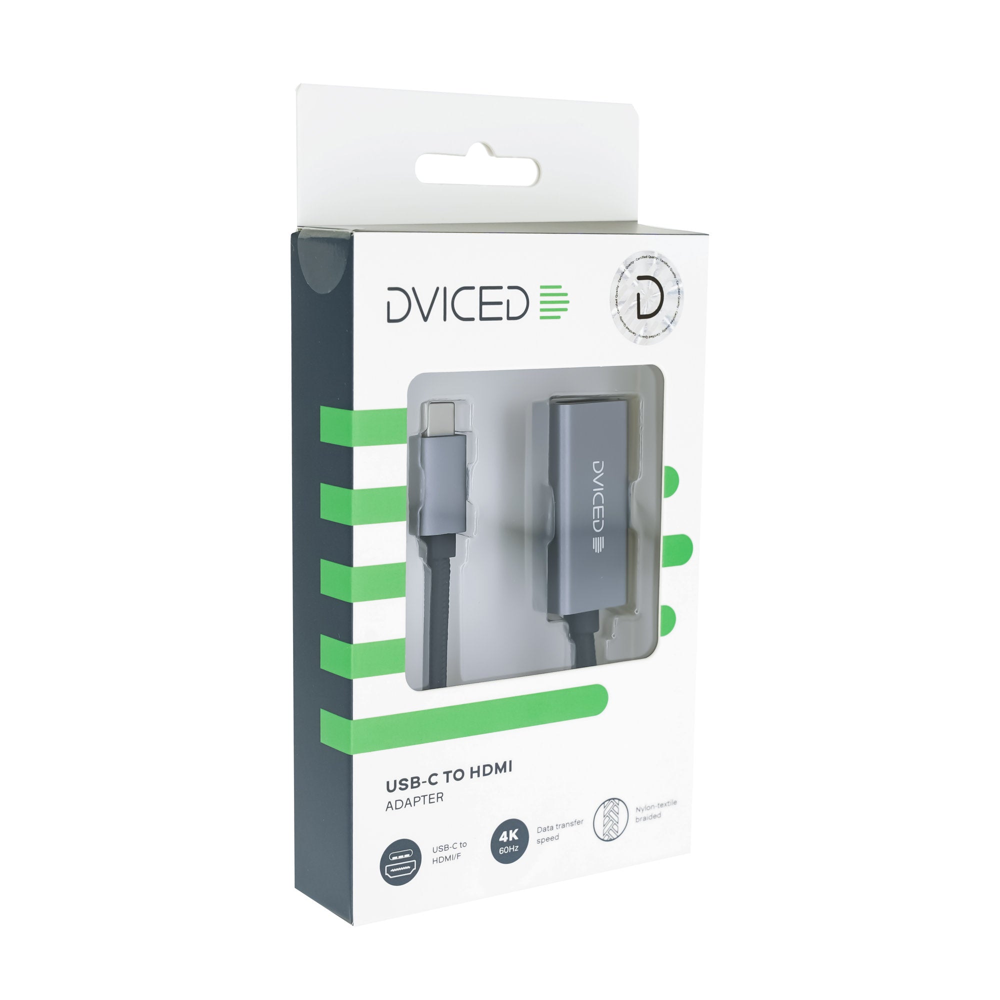 Dviced Type-C to HDMI Adapter - Grey