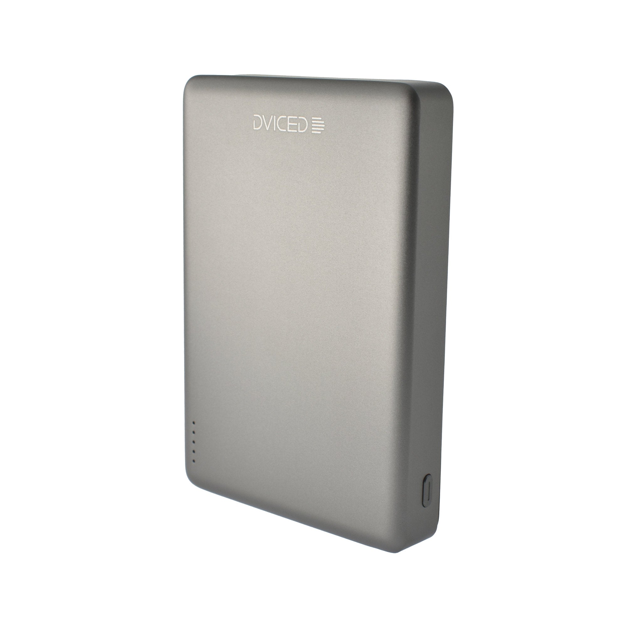 Dviced Ultrathin MagSafe Power bank 10000mAh - Black/Grey
