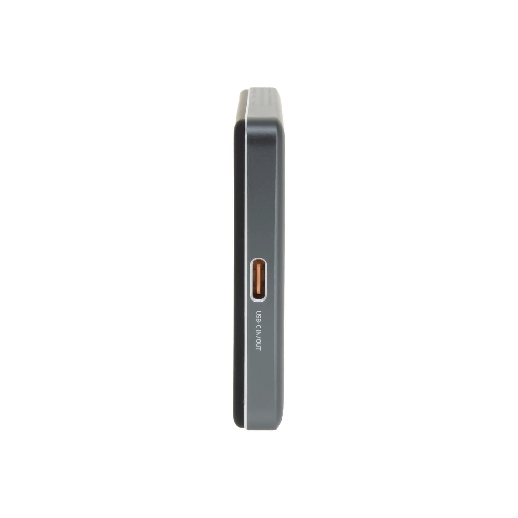 Dviced Qi2 Ultrathin MagSafe Power bank 5000mAh - Black/Grey