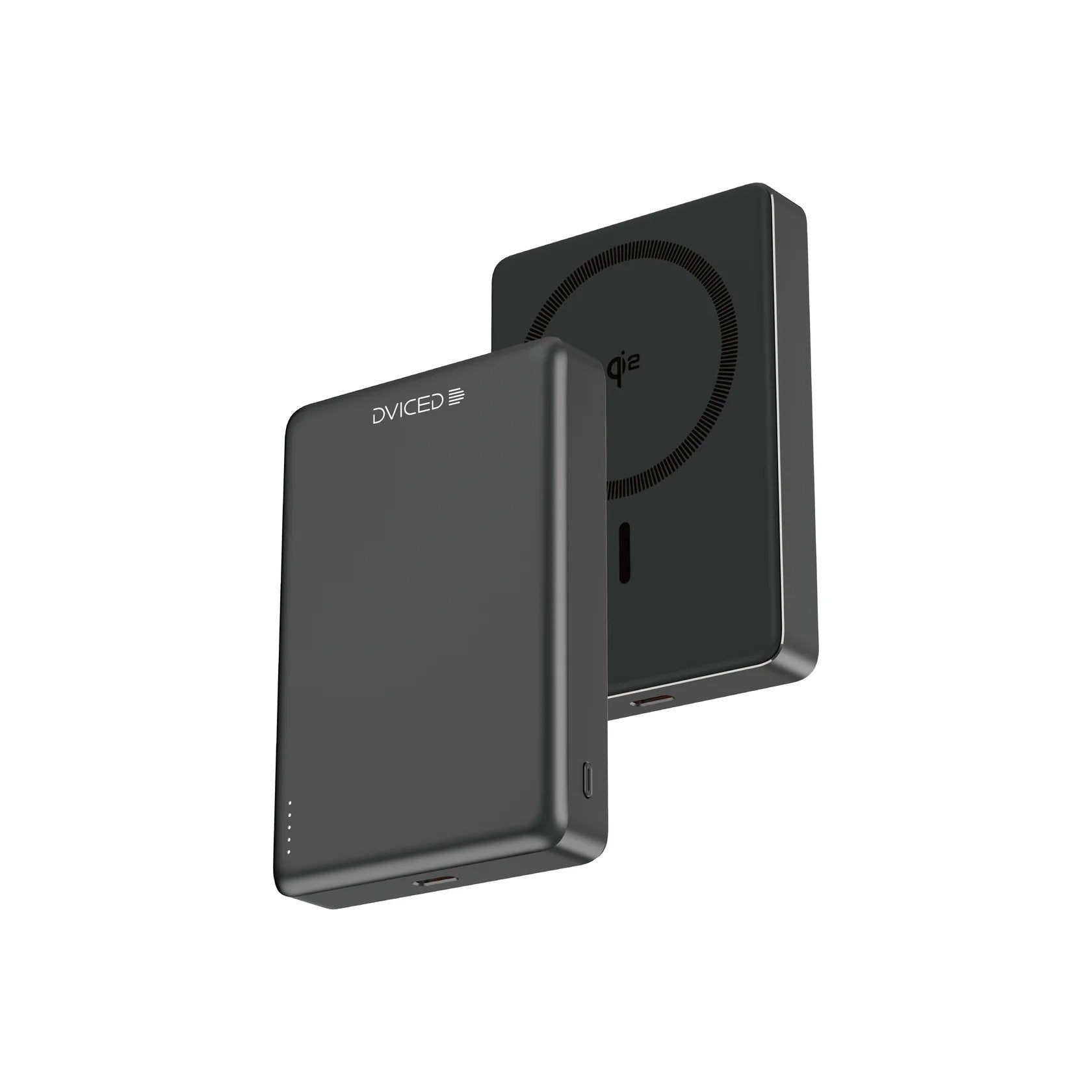 Dviced Qi2 Ultrathin MagSafe Power bank 10000mAh - Black