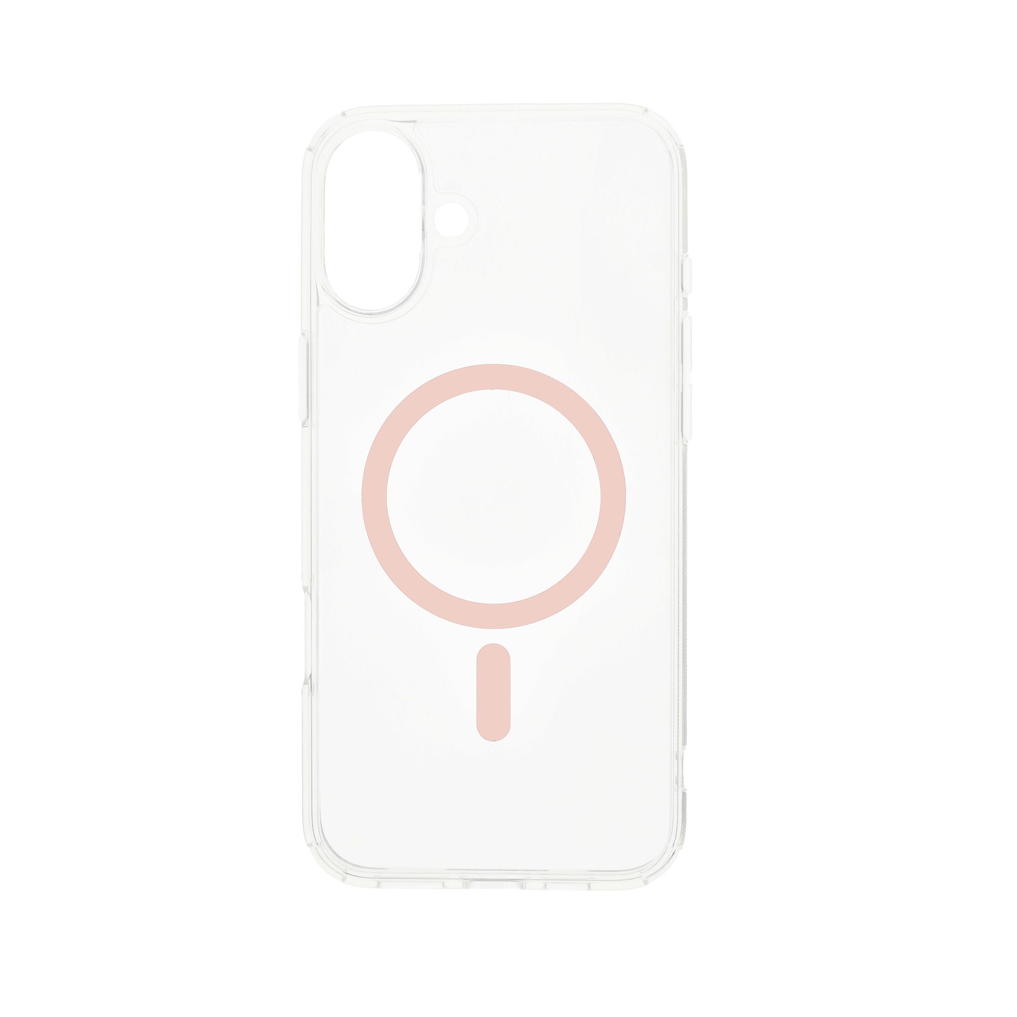 Dviced Magsafe iPhone 16 clear case - Pink