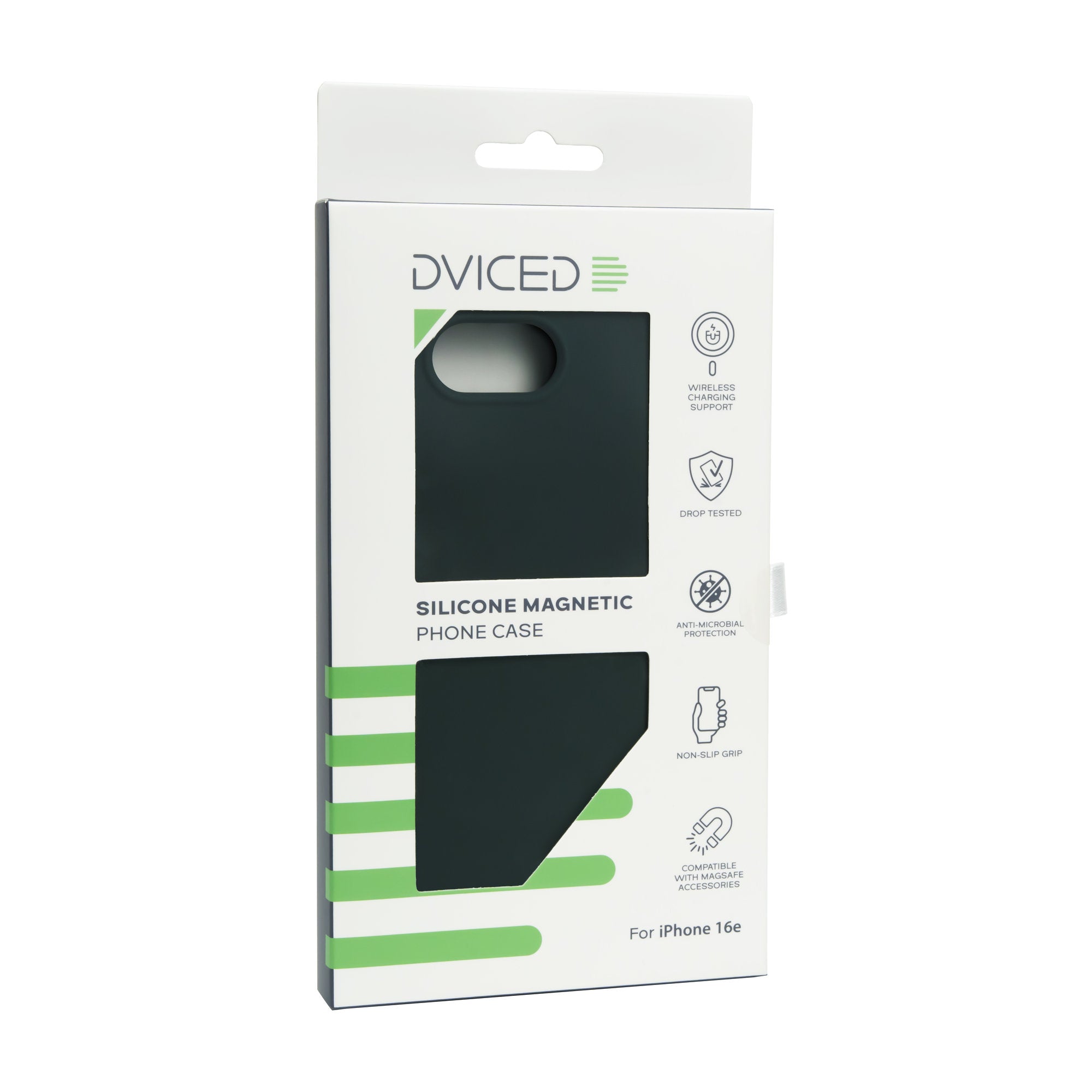 Dviced Silicone Magnetic iPhone 17/16e case - Green