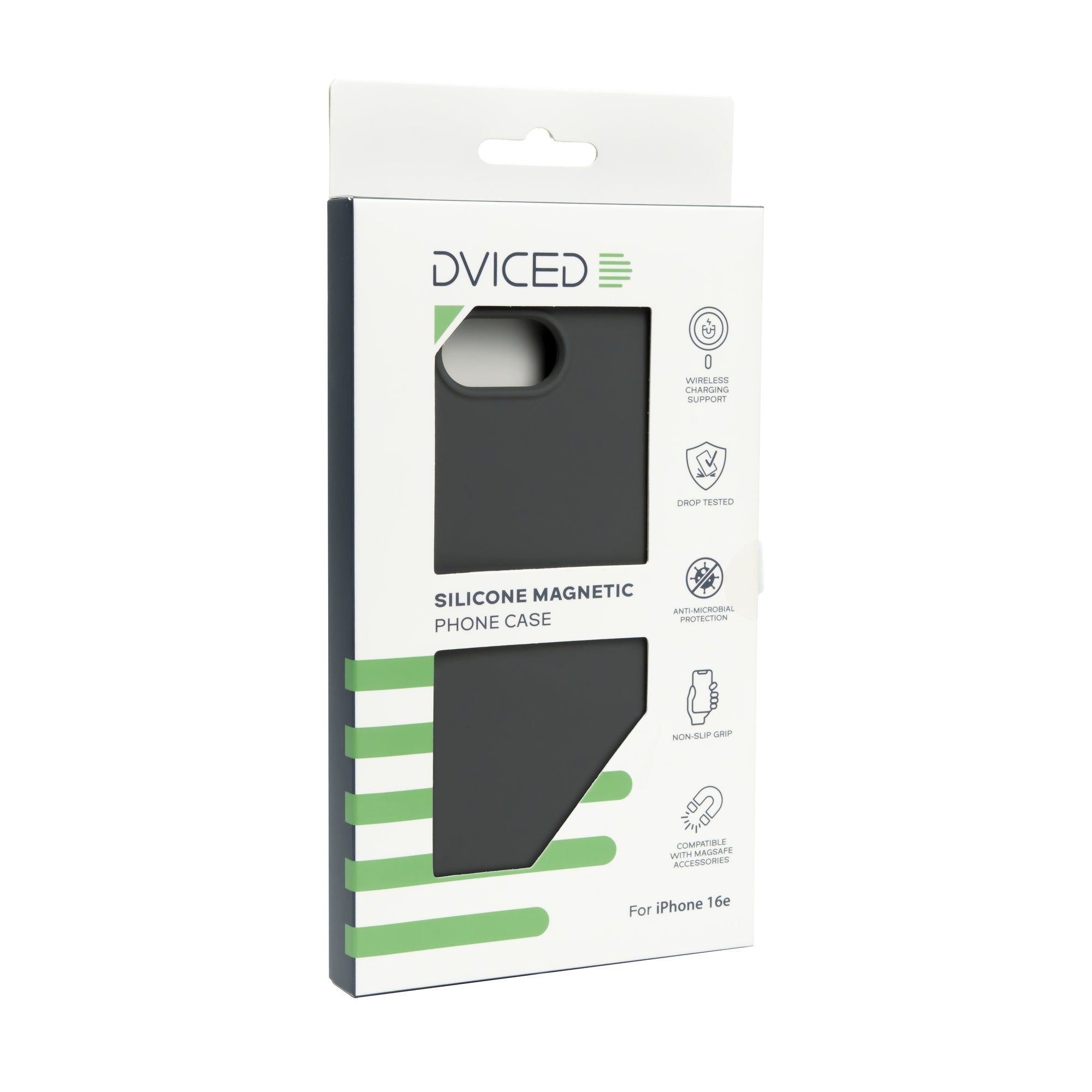 Dviced Silicone Magnetic iPhone 17/16e case - Grey