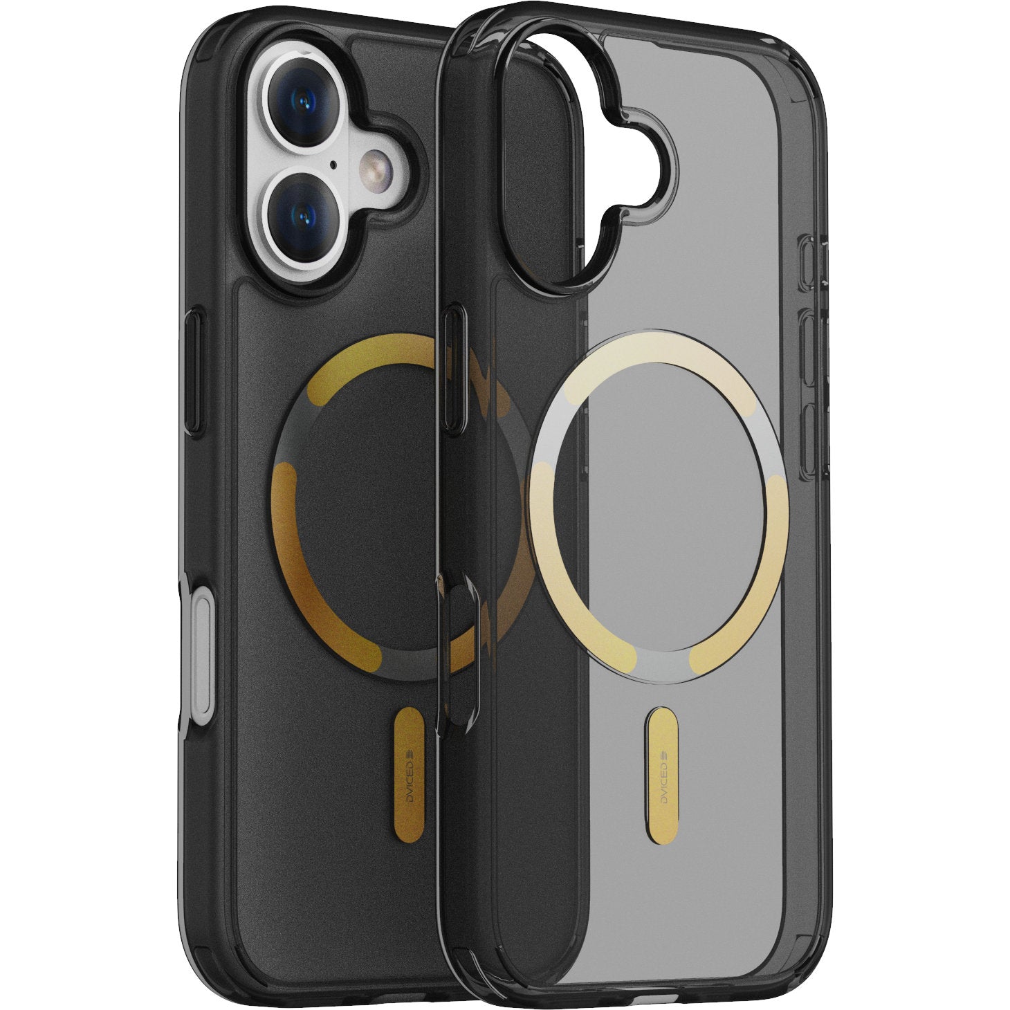 Dviced MagSafe iPhone 17 smoke case - Gold