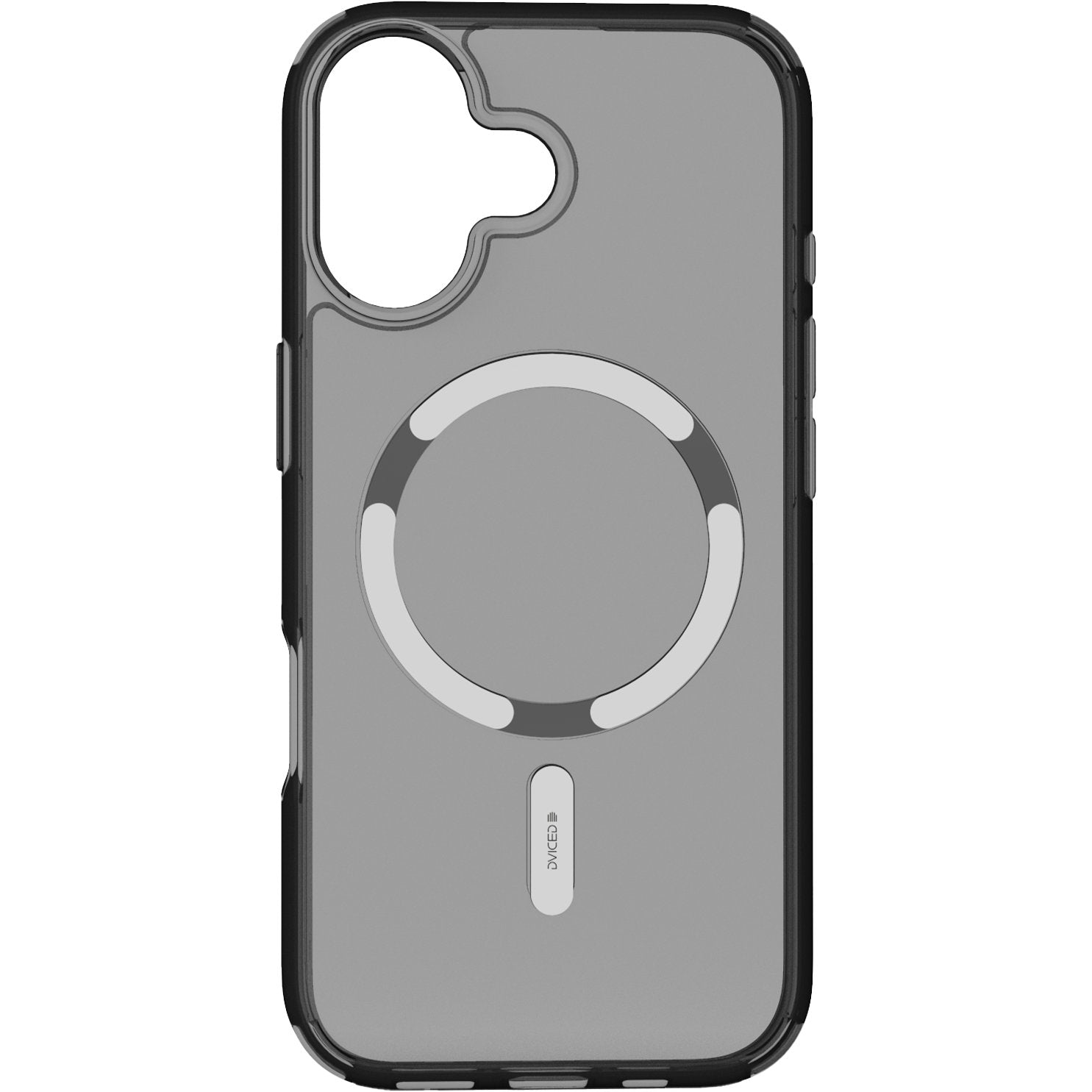 Dviced MagSafe iPhone 17 smoke case - Silver