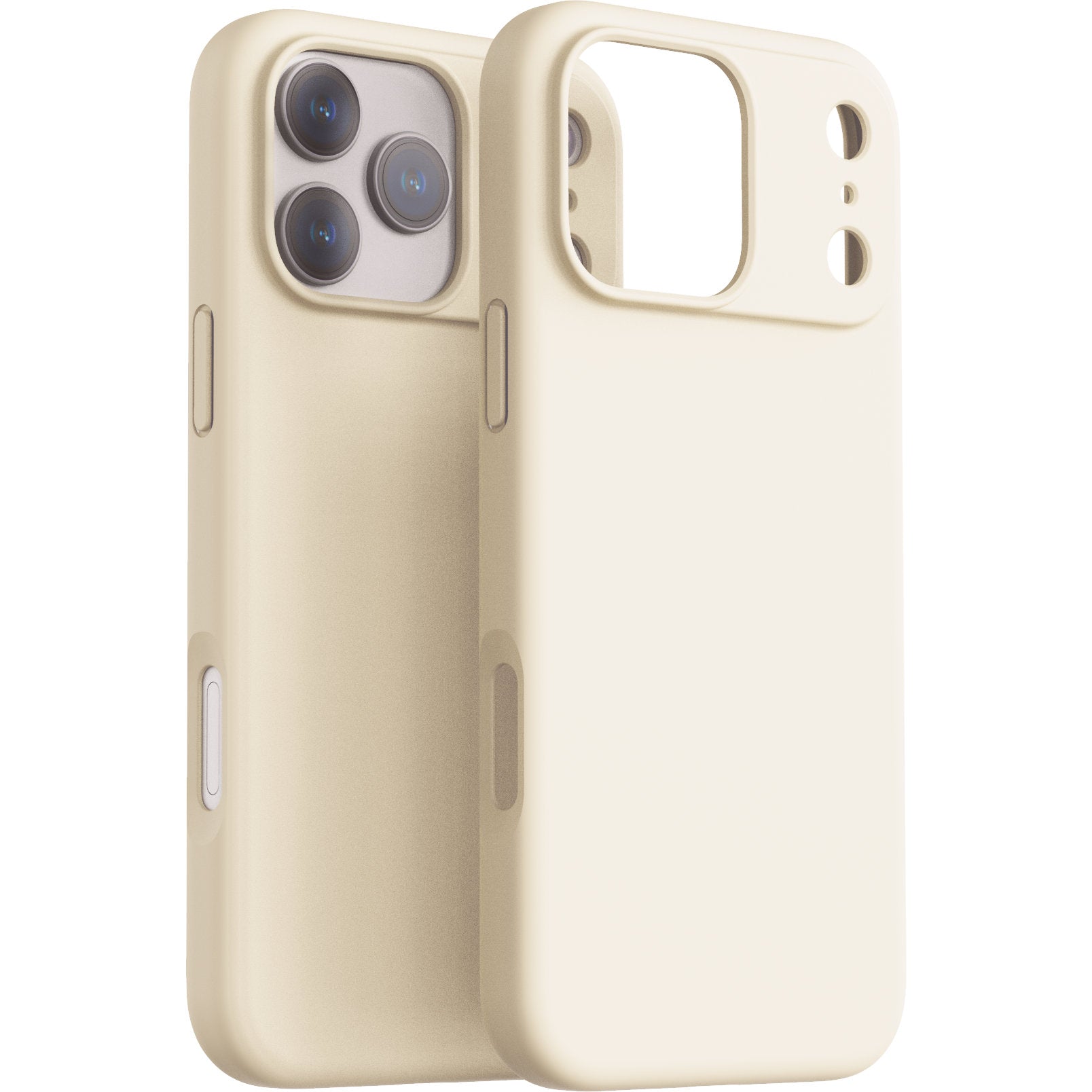 Dviced Silicone MagSafe iPhone 17 Pro case - Beige