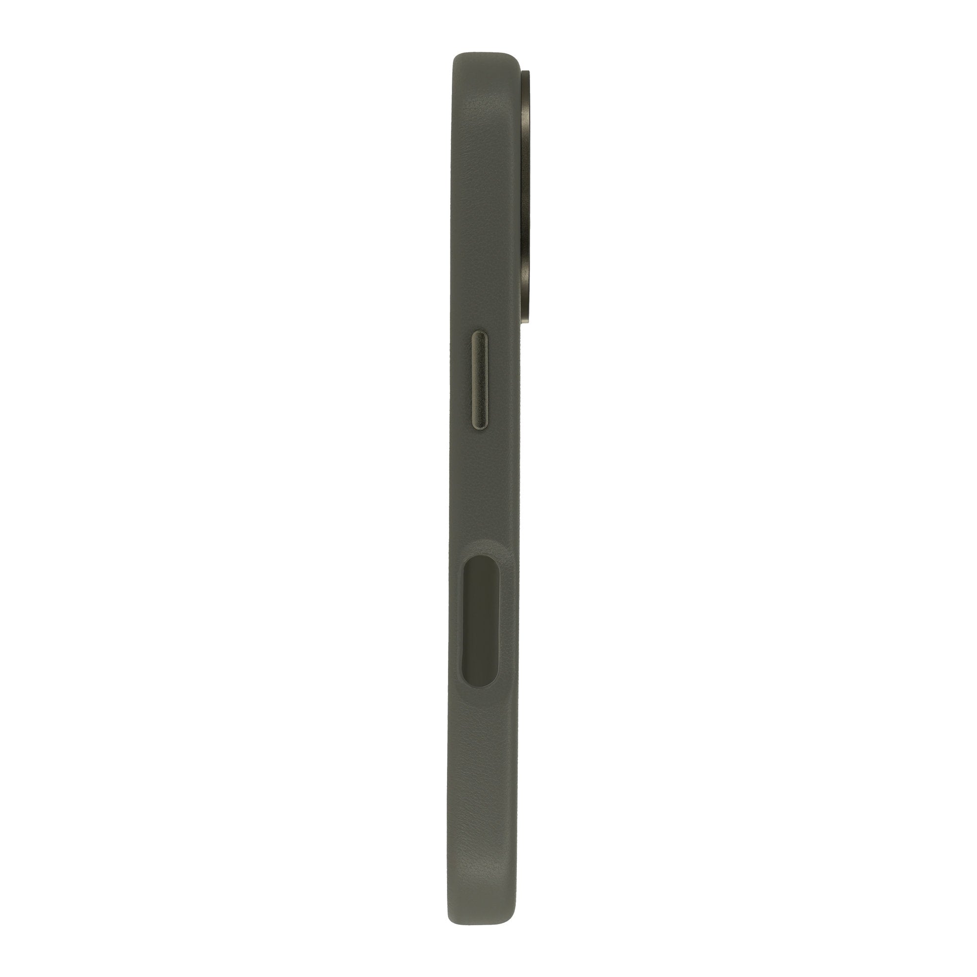 Dviced Leather case with magsafe for iPhone 16 - Grey