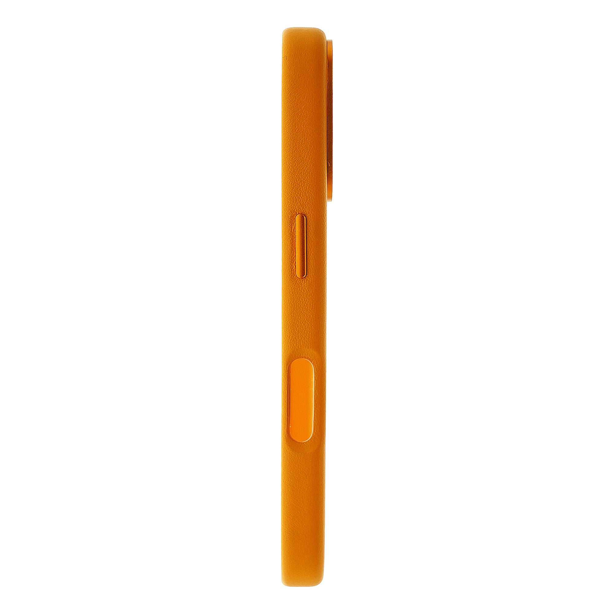 Dviced Leather case with magsafe for iPhone 16 Pro - Orange