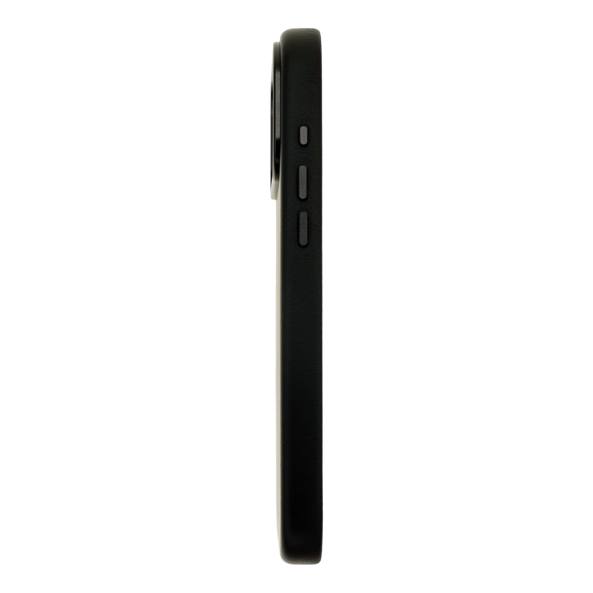 Dviced Leather MagSafe iPhone 17 Pro case - Black