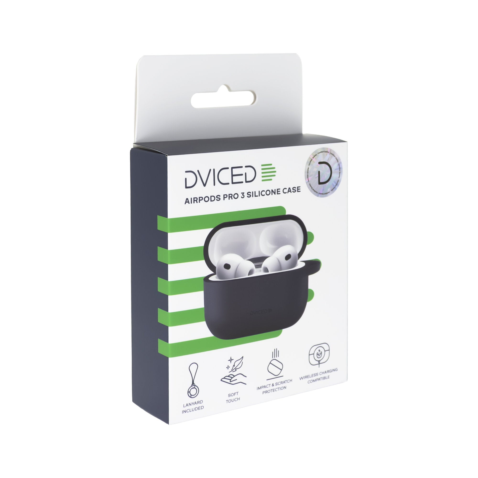 Dviced AirPods Pro 3 Silicone Case  - Black
