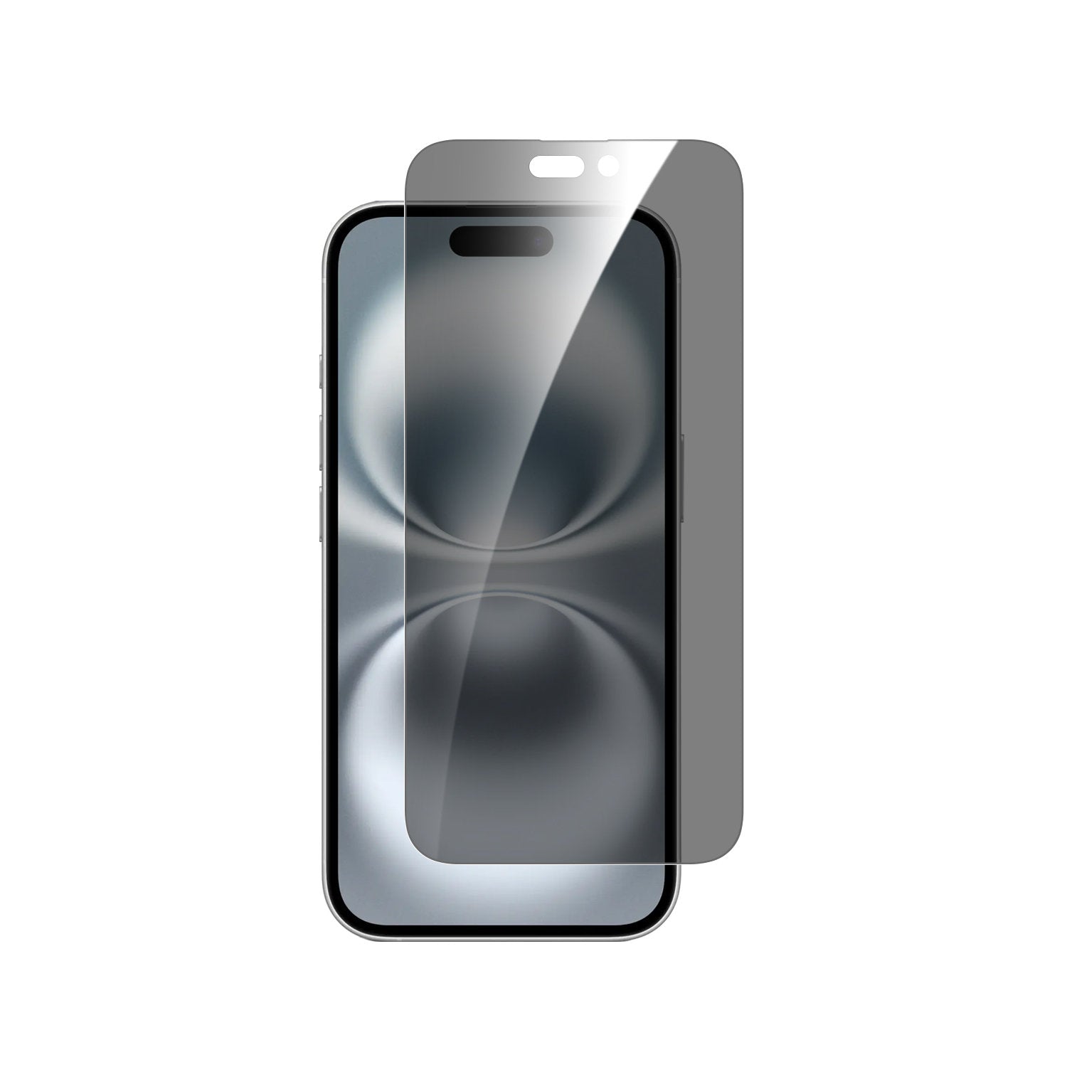 Dviced privacy tempered glass screen protector for iPhone 16 with applicator