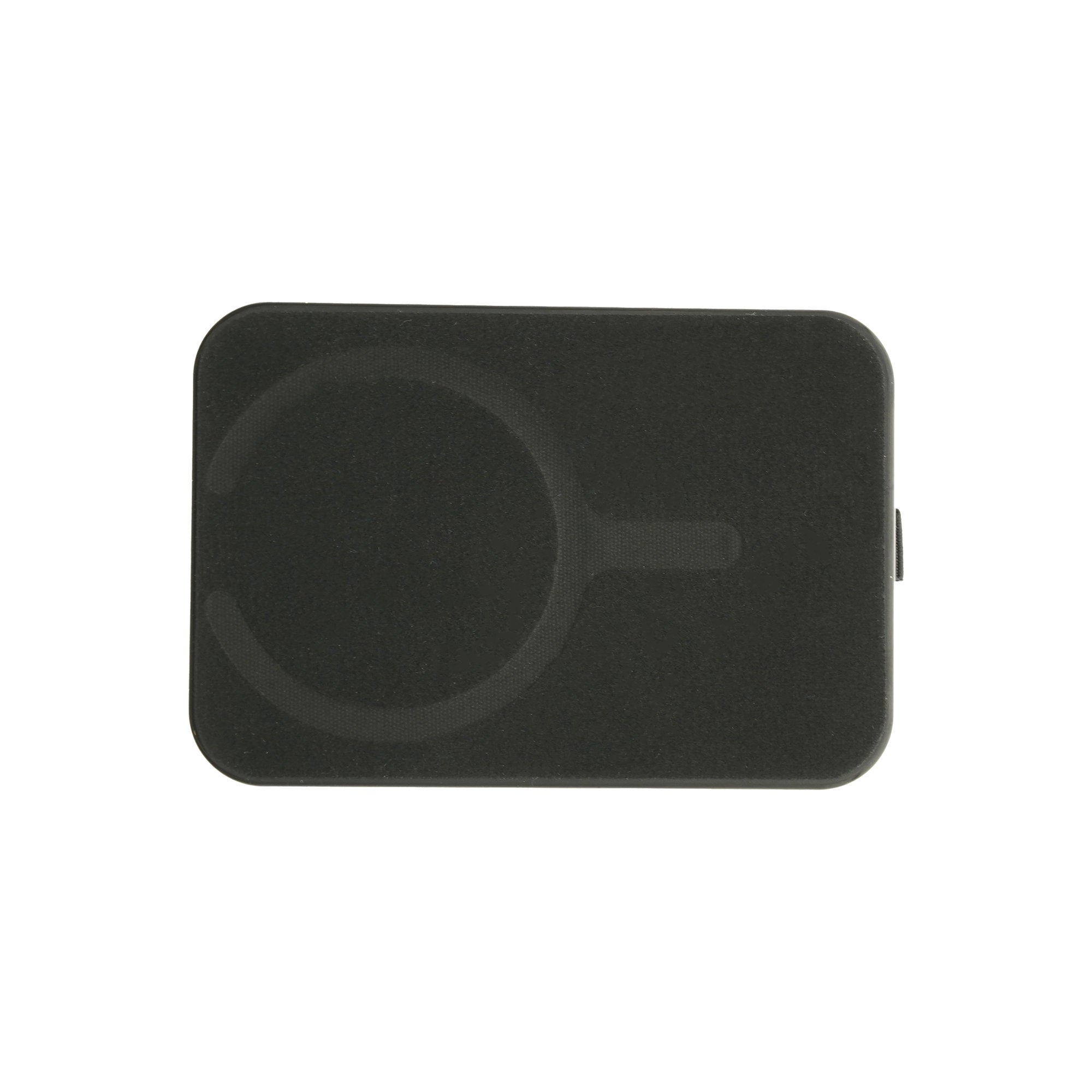 Dviced Leather magsafe foldable cardholder and stand - Black