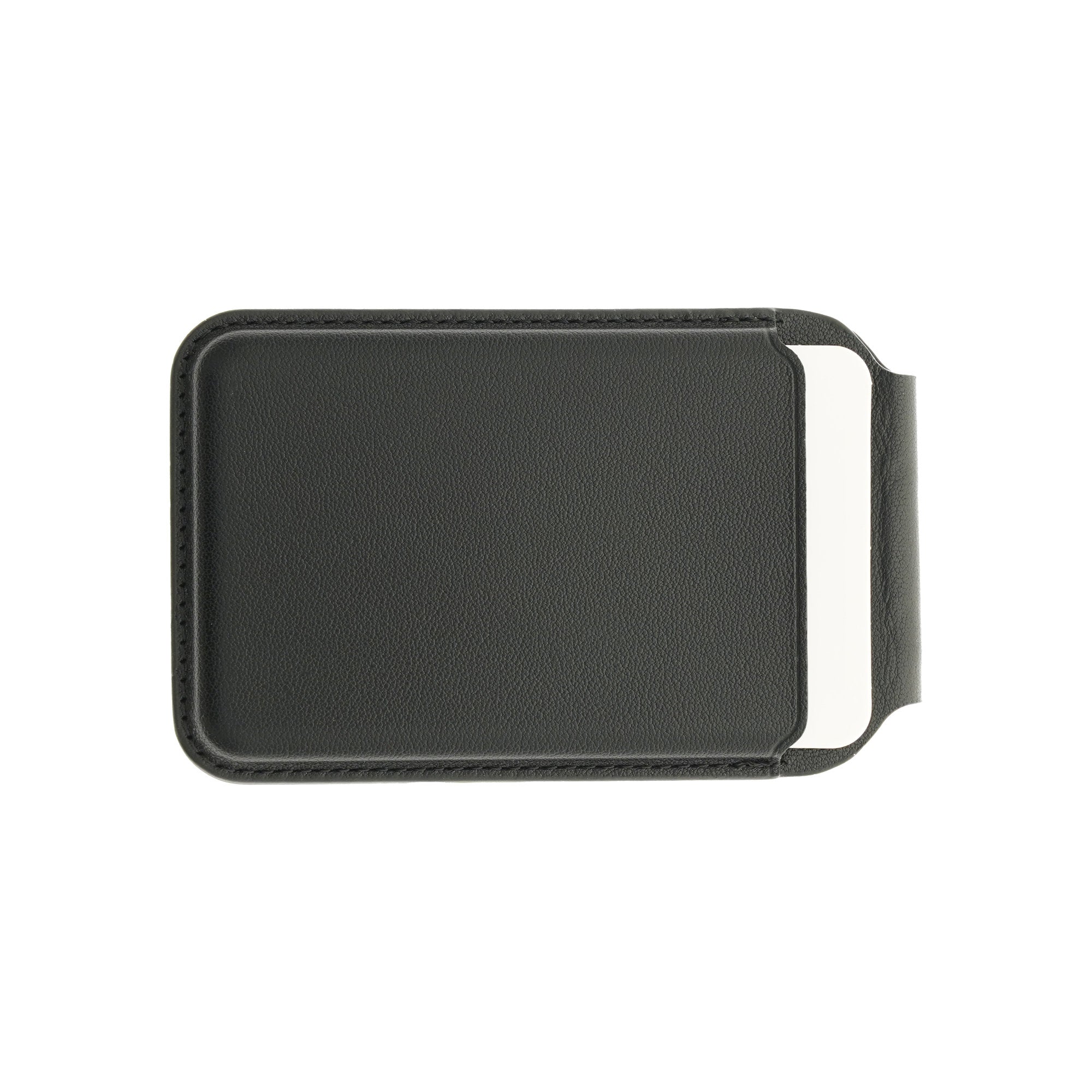Dviced Leather magsafe foldable cardholder - Black