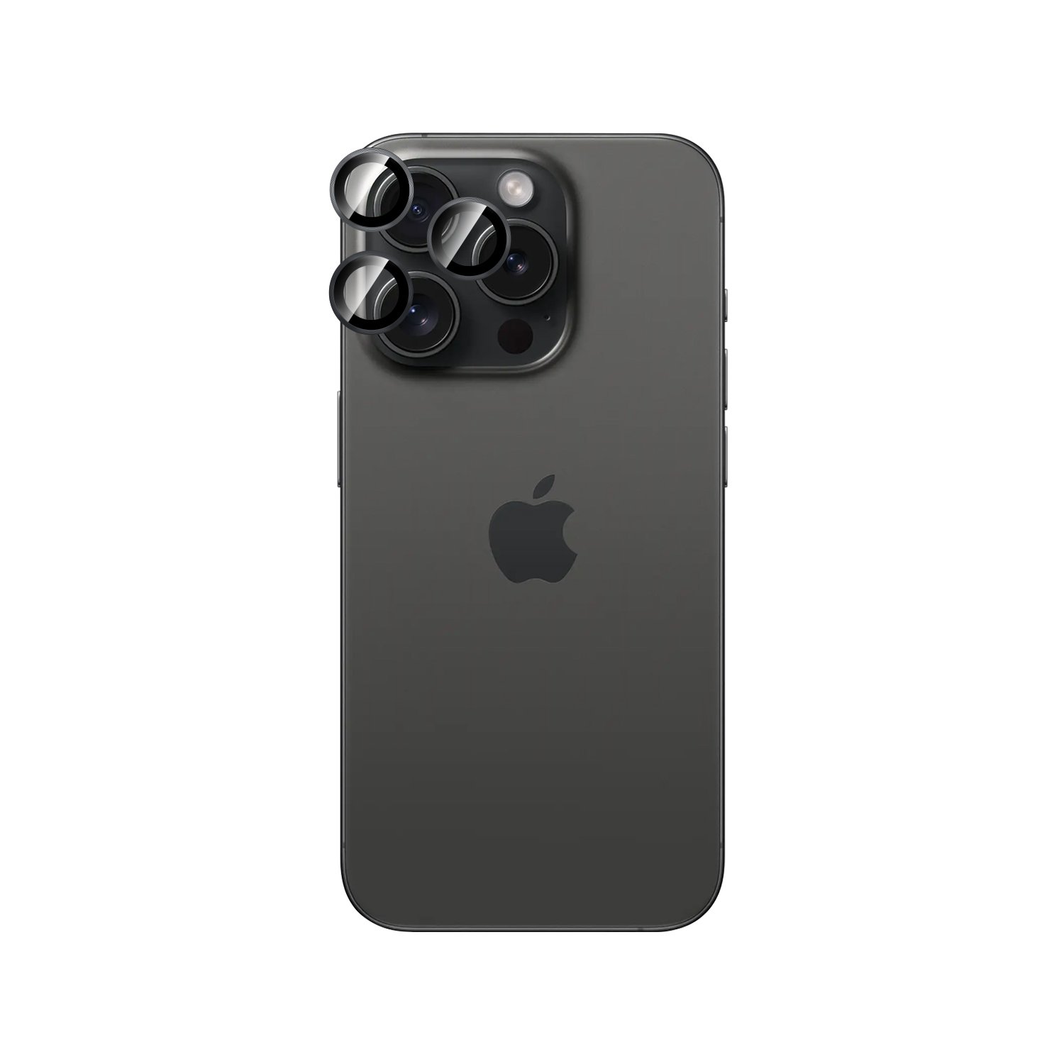 Tempered glass camera protector for iPhone 16 Pro/16 Pro Max with applicator